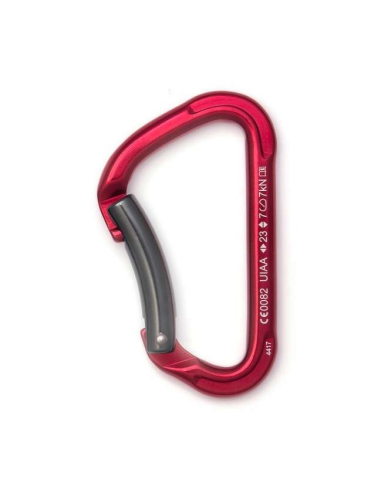 Καραμπίνερ Απλό Fixe Climbing Montgrony - Stone Bent gate Red