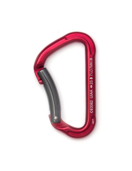 Καραμπίνερ Απλό Fixe Climbing Montgrony - Stone Bent gate Red