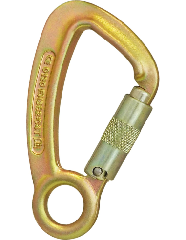 Isc Captive Eye Karabiner Twist Lock