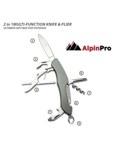 Πολυεργαλείο Alpinpro BT-09 σε θήκη