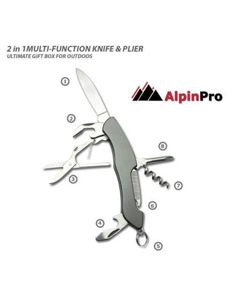 Πολυεργαλείο Alpinpro BT-09 σε θήκη