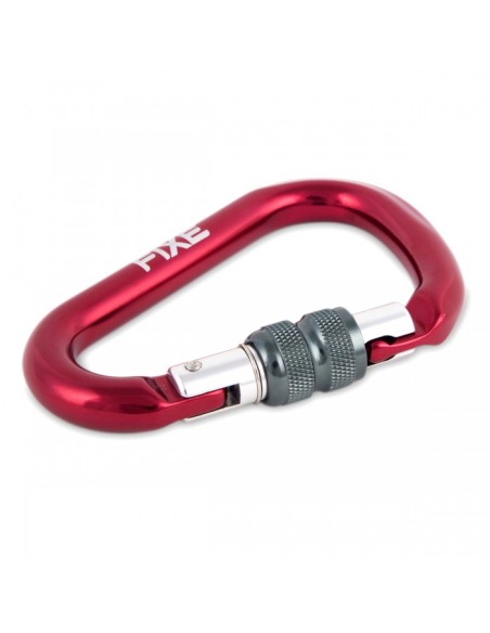 Καραμπίνερ Ασφαλείας Fixe Climbing Lotus screw Gate Red