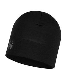 Buff® MW Merino Wool Hat - Solid Black - 118006.999.10.00
