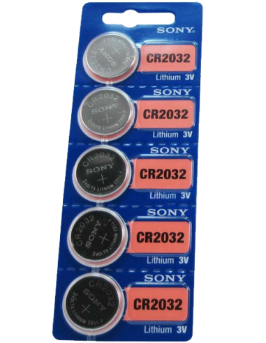 Μπαταρία Λιθίου Button battery Sony 3v CR-2032