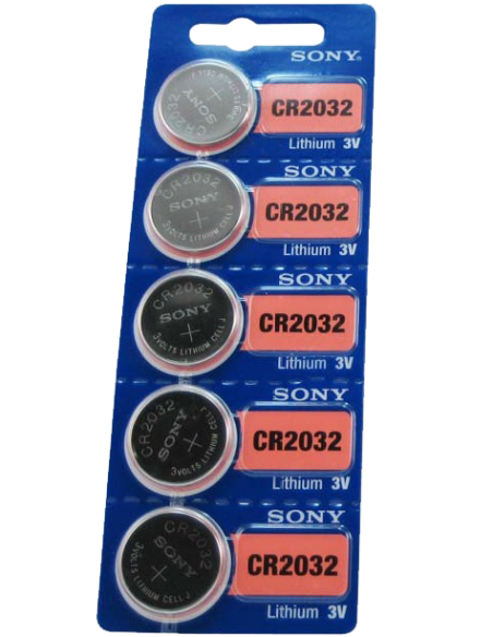 Μπαταρία Λιθίου Button battery Sony 3v CR-2032