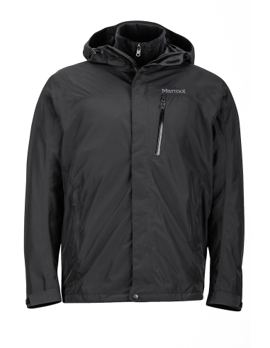 Μπουφάν Marmot 3 σε 1 Ramble Component Jacket Black Ι
