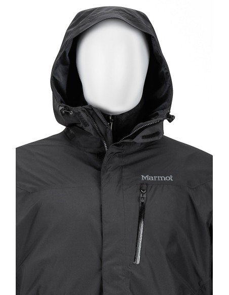 Μπουφάν Marmot 3 σε 1 Ramble Component Jacket Black Ι