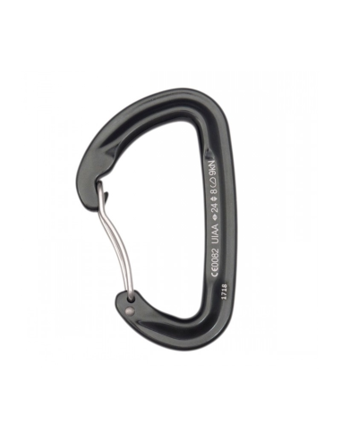 Καραμπίνερ Απλό Fixe Climbing Minor - wire bent gate Anthracite