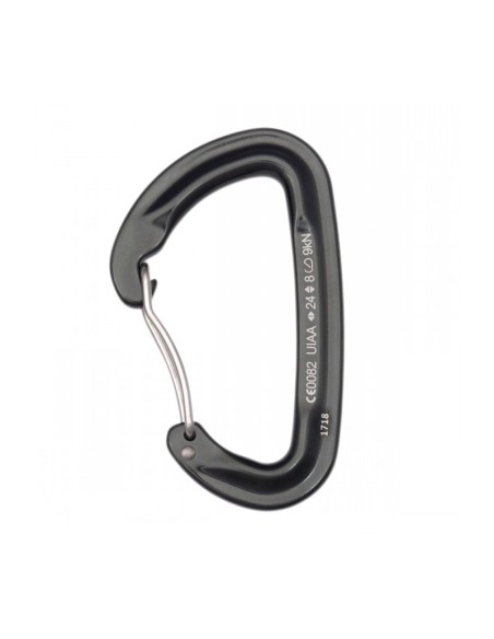 Καραμπίνερ Απλό Fixe Climbing Minor - wire bent gate Anthracite
