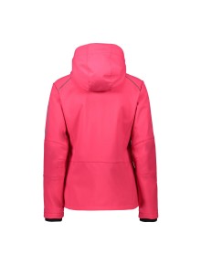 Γυναικείο SoftShell Jacket CMP Zip Hood Candy-Syrah 2
