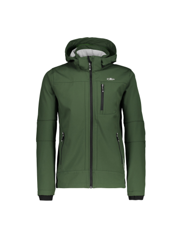 Ανδρικό SoftShell Jacket CMP Zip Hood Kaki