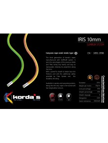 Σχοινί Canyoning Kordas Iris 10mm Fuscia 40m 2