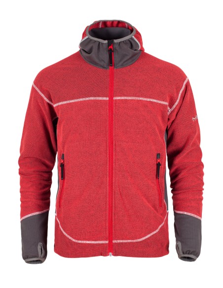 Ανδρικό Fleece Jacket Milo Chite Red
