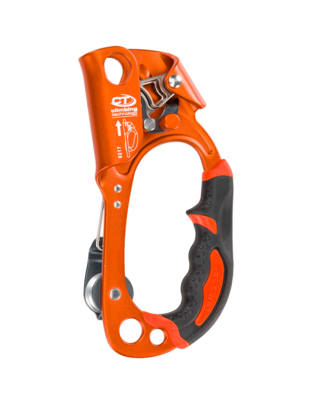 Φρένο χειρός με τροχαλία Climbing Technology Quick Roll Right - Orange