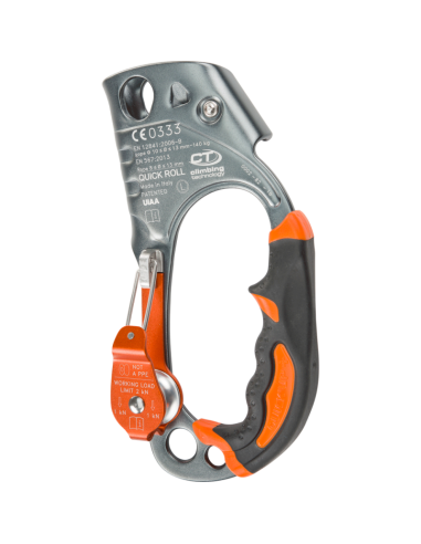Φρένο χειρός με τροχαλία Climbing Technology Quick Roll Left - Grey