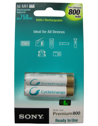 Μπαταρία SONY Ni-MH AA B4GN 800mAH
