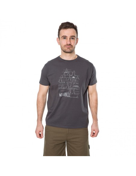 Ανδρικό T-shirt Trespass Man Forest Flint