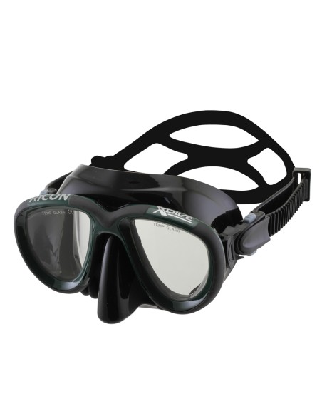 Μάσκα X Dive Ricon Black Green