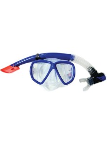 Set Μάσκας - αναπνευστήρα TTP Blue Wave Laro Set Blue