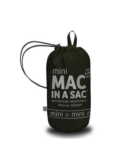 Παιδικό αδιάβροχο τζάκετ Mac in a Sac Black