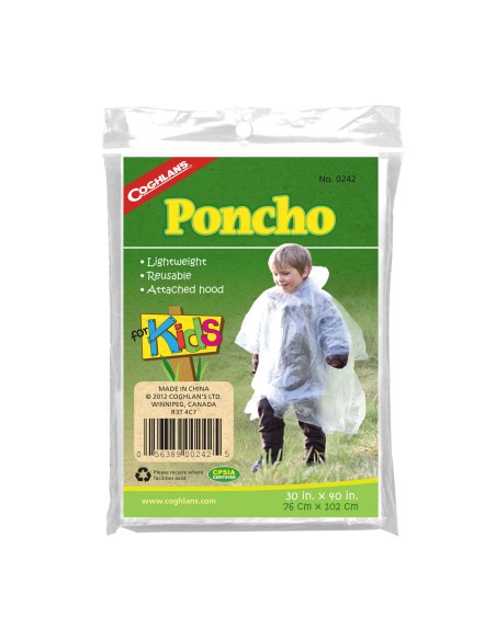 Αδιάβροχο Poncho Coghlans για παιδιά