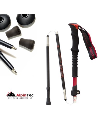 Μπατόν AlpinTec Scout Red
