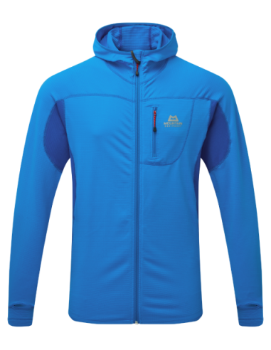 Fleece Mountain Equipment Eclipse Jacket Finch Blue - Lapis