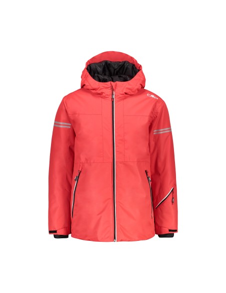 Boy Ski Jacket Fix Hood Ferrari