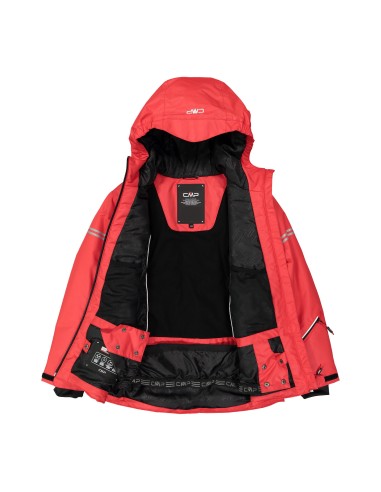 Boy Ski Jacket Fix Hood Ferrari