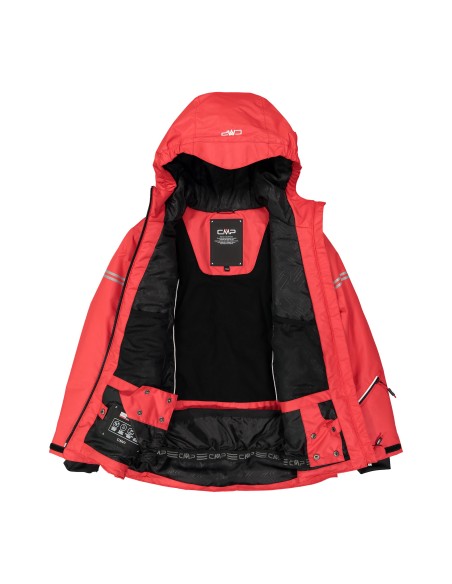 Boy Ski Jacket Fix Hood Ferrari