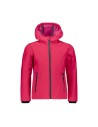 Παιδικό SoftShell Jacket CMP Fix Hood Rhodamine - Fuxia Fluo