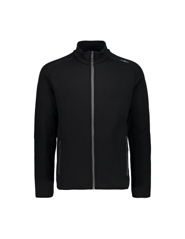 Ανδρικό Power stretch Fleece Jacket CMP Nero Graffite