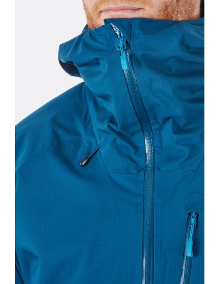 Ανδρικό Αδιάβροχο Jacket Rab Firewall Fire Cracker