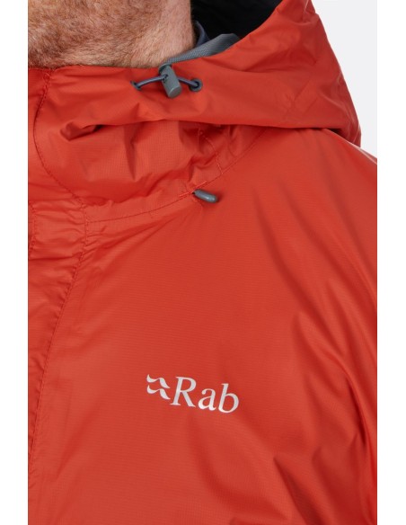 Ανδρικό Αδιάβροχο Jacket Rab Downpour Field Green