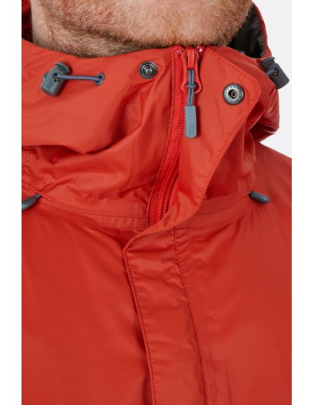 Ανδρικό Αδιάβροχο Jacket Rab Downpour Field Green