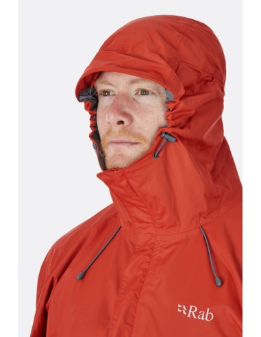 Ανδρικό Αδιάβροχο Jacket Rab Downpour Field Green