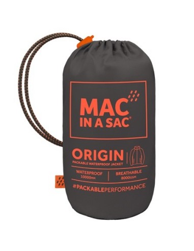 Αδιάβροχο Jacket Mac in a Sac Origin 2 - Charcoal