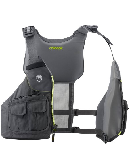 NRS Chinook Fishing PFD - CE/ISO Red