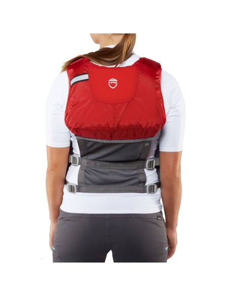NRS Chinook Fishing PFD - CE/ISO Red