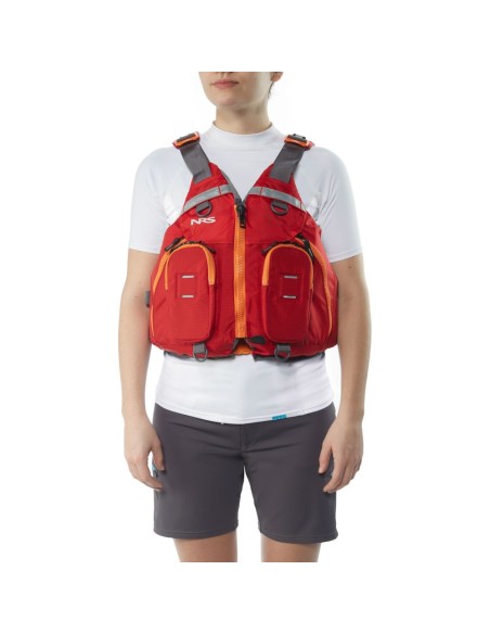 NRS cVest PFD - CE/ISO Approved - Red