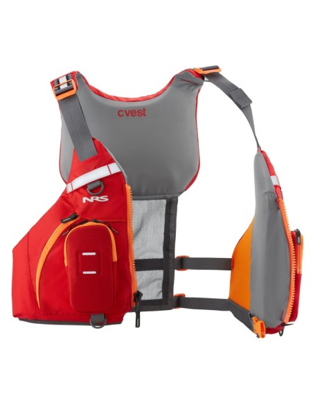 NRS cVest PFD - CE/ISO Approved - Red