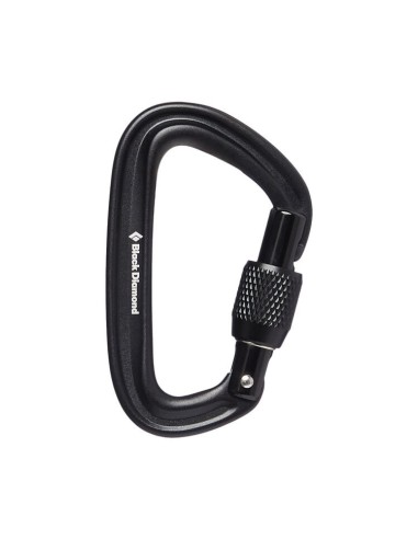 Καραμπίνερ Black Diamond LiteForge Screw Black