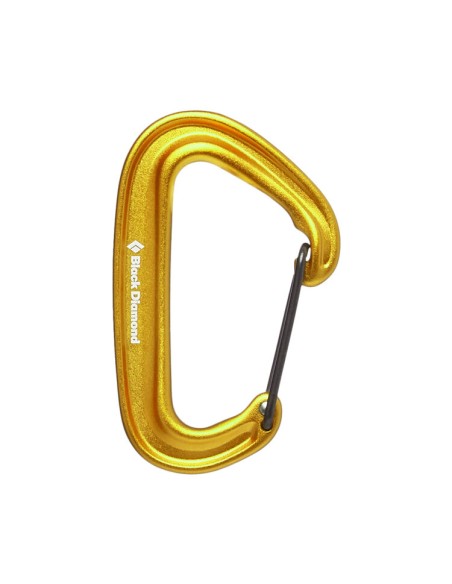 Καραμπίνερ Black Diamond Miniwire Yellow