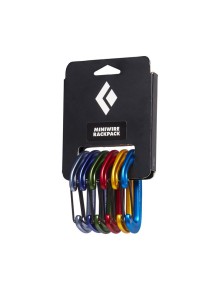 Καραμπίνερ Black Diamond MiniWire Rackpack 6 Pack