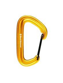 Καραμπίνερ Black Diamond Litewire Yellow