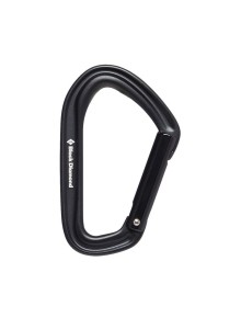 Καραμπίνερ Black Diamond Hotforge Straight Gate Black