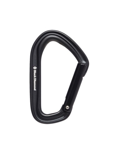 Καραμπίνερ Black Diamond Hotforge Straight Gate Black