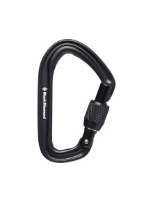 Καραμπίνερ Black Diamond Hotforge Screwgate Carabiner Black