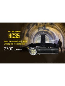 Φακός Κεφαλής LED Nitecore HC35 2