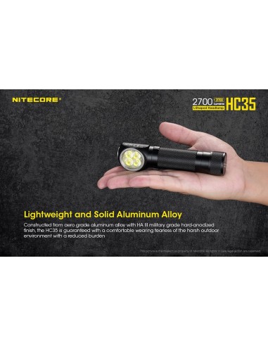 Φακός Κεφαλής LED Nitecore HC35